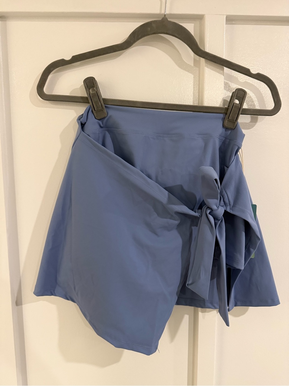 Altar'd State Periwinkle Blue Tie-Waist Active Skort
